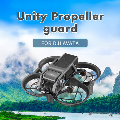 For DJI Avata STARTRC Drone Propeller Protective Guard Anti-collision Ring(Black) - Others by STARTRC | Online Shopping South Africa | PMC Jewellery | Buy Now Pay Later Mobicred