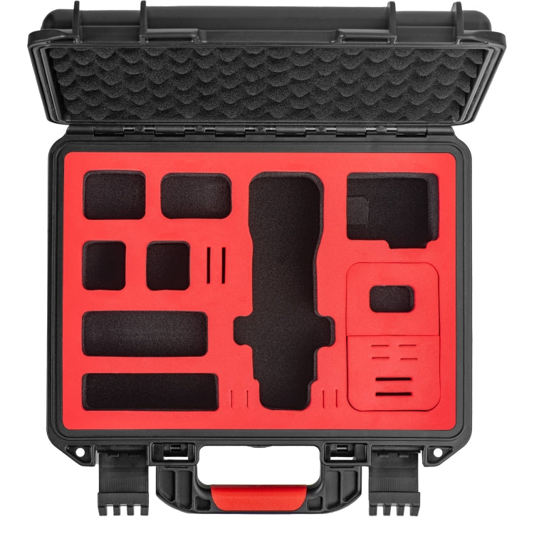 For DJI Osmo Pocket 3 STARTRC Waterproof PP Full Kit Suitcase Storage Box (Black) - Case & Bags by STARTRC | Online Shopping South Africa | PMC Jewellery | Buy Now Pay Later Mobicred