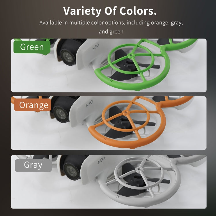 For DJI Neo STARTRC Drone Propeller Protective Guard Anti-collision Ring (Green) - free shipping - PMC TechLife - Order now!