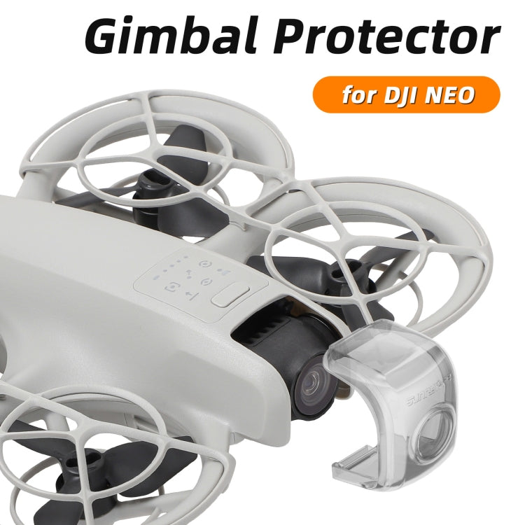 For DJI Neo Sunnylife Integrated Gimbal Protector Camera Lens Cover (Clear Grey) - free shipping - PMC TechLife - Order now!