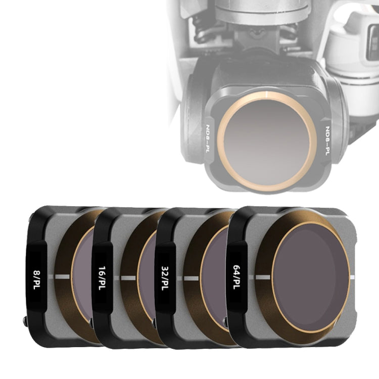 JSR Drone 4 in 1 ND8-PL+ND16-PL+ND32-PL+ND64-PL Lens Filter for DJI MAVIC Air 2 - Lens Filter by JSR | Online Shopping South Africa | PMC Jewellery | Buy Now Pay Later Mobicred