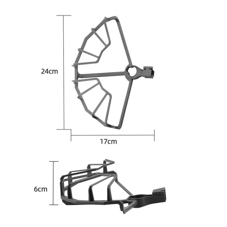 For DJI Mavic 2 Pro / 2 Zoom BRDRC Drone Propeller Surround Protective Guard Anti-collision Ring (Grey) - free shipping - PMC TechLife - Order now!