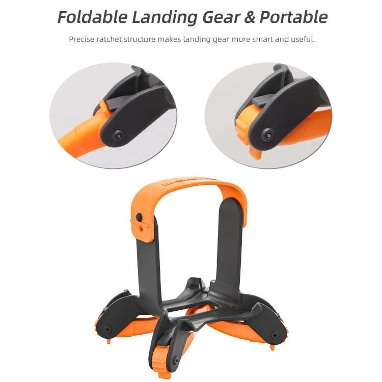 For DJI AVATA 2 Sunnylife LG797 Landing Gear Extensions Heightened Spider Gears Support Leg (Orange) -  by Sunnylife | Online Shopping South Africa | PMC Jewellery | Buy Now Pay Later Mobicred