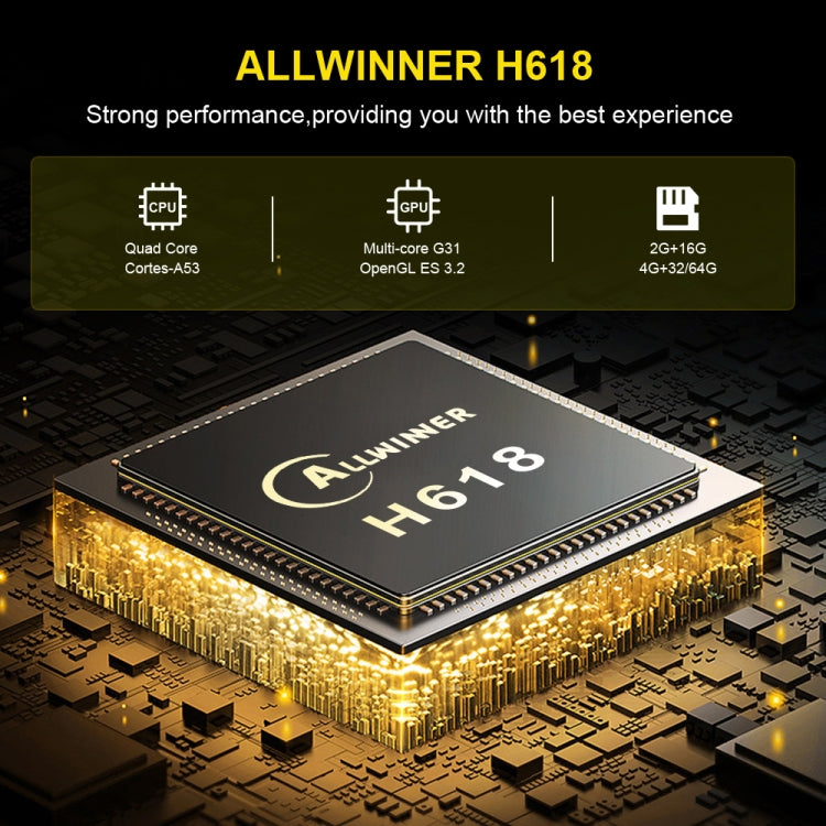 HK1 RBOX-H8S 4K Ultra HD Android 12.0 Smart TV Box with Remote Control, Allwinner H618 Quad-Core, 4GB+32GB(UK Plug) - Amlogic S905 by PMC TechLife | Online Shopping South Africa | PMC TechLife | Buy Now Pay Later Mobicred