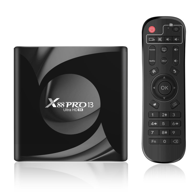 X88 Pro 13 Android 13.0 Smart TV Box with Remote Control, RK3528 Quad-Core, 2GB+16GB (US Plug) - Others by PMC TechLife | Online Shopping South Africa | PMC TechLife | Buy Now Pay Later Mobicred