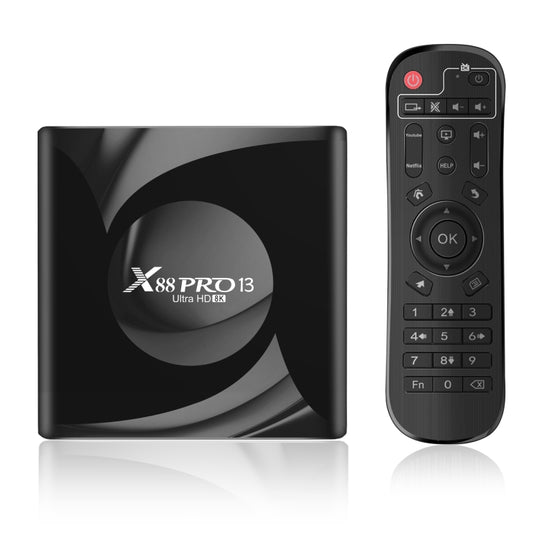 X88 Pro 13 Android 13.0 Smart TV Box with Remote Control, RK3528 Quad-Core, 4G+64GB (AU Plug) - Others by PMC Jewellery | Online Shopping South Africa | PMC Jewellery | Buy Now Pay Later Mobicred