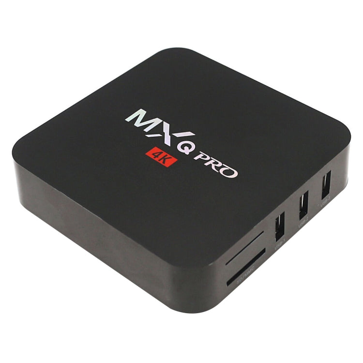 MXQ PROi 1080P 4K HD Smart TV BOX with Remote Controller, Android 7.1 S905W Quad Core Cortex-A53 Up to 2GHz, RAM: 1GB, ROM: 8GB, Support WiFi - Amlogic S905 by PMC Jewellery | Online Shopping South Africa | PMC Jewellery | Buy Now Pay Later Mobicred