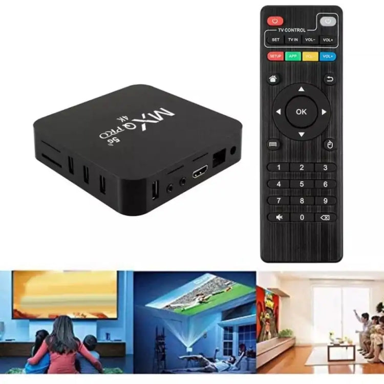 MXQ Pro 4K TV Box Rockchip RK3228A Quad Core CPU Android 7.1, 1GB+8GB wtih Remote Control, US Plug - RK3228A by PMC Jewellery | Online Shopping South Africa | PMC Jewellery | Buy Now Pay Later Mobicred