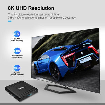 X96 Air 8K Smart TV BOX Android 9.0 Media Player with Remote Control, Quad-core Amlogic S905X3, RAM: 2GB, ROM: 16GB, Dual Band WiFi, AU Plug - Amlogic S905 by PMC Jewellery | Online Shopping South Africa | PMC Jewellery | Buy Now Pay Later Mobicred