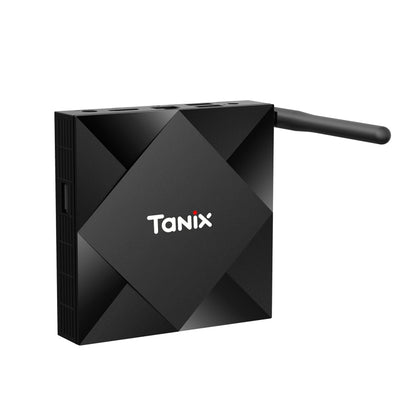 TANIX TX6s 4K Smart TV BOX Android 10 Media Player with Remote Control, Quad Core Allwinner H616, RAM: 4GB, ROM: 32GB, 2.4GHz/5GHz WiFi, Bluetooth, EU Plug - Allwinner H6 by PMC Jewellery | Online Shopping South Africa | PMC Jewellery | Buy Now Pay Later Mobicred