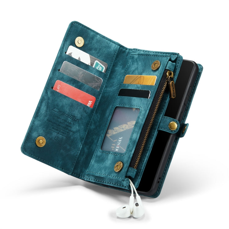 For Samsung Galaxy A70 CaseMe-008 Detachable Multifunctional Flip Leather Phone Case(Blue) - free shipping - PMC Jewellery - Order now!