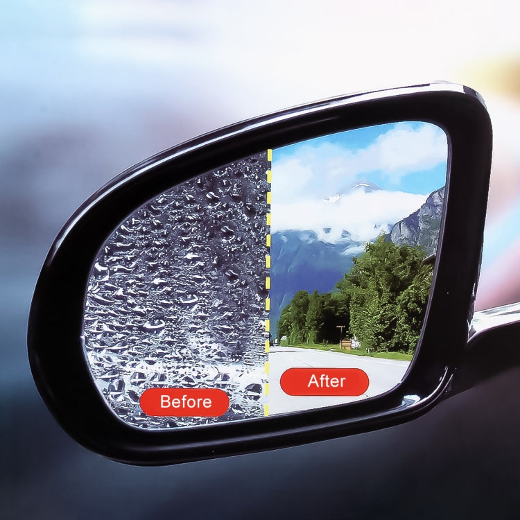 For Renault Kadjar Car PET Rearview Mirror Protective Window Clear Anti-fog Waterproof Rain Shield Film - Auto Film by PMC Jewellery | Online Shopping South Africa | PMC Jewellery | Buy Now Pay Later Mobicred