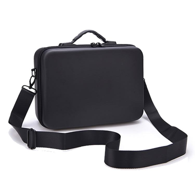 LS4456 Portable Drone PU Shoulder Storage Bag Handbag for DJI Mavic Mini 2(Black + Black Liner) - Backpacks & Bags by PMC Jewellery | Online Shopping South Africa | PMC Jewellery | Buy Now Pay Later Mobicred