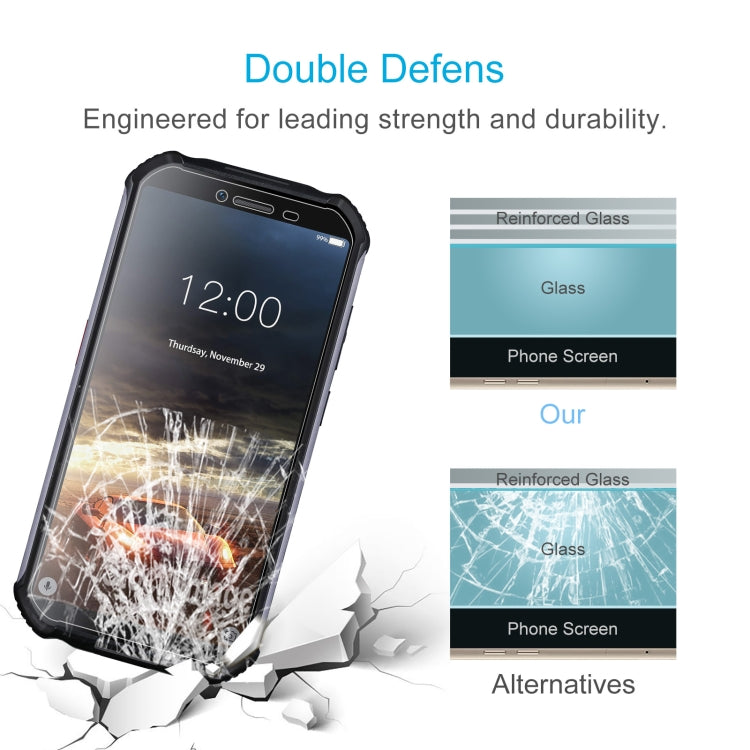 For Doogee S40 Lite 50 PCS 0.26mm 9H 2.5D Tempered Glass Film - Others by PMC Jewellery | Online Shopping South Africa | PMC Jewellery | Buy Now Pay Later Mobicred