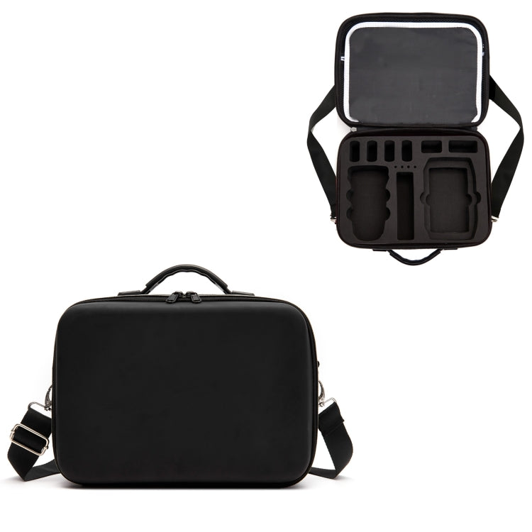 Multi-function PU Shoulder Storage Bag Suitcase with Baffle For DJI Mavic Mini 2(Black Liner) - Carry Cases & Bags by PMC TechLife | Online Shopping South Africa | PMC TechLife | Buy Now Pay Later Mobicred