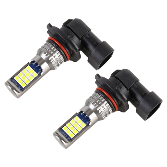 9005 2 PCS DC12-24V / 8.6W Car Fog Lights with 24LEDs SMD-3030 & Constant Current, Bag Packagin(Lime Light) - Fog / Driving Lights by PMC Jewellery | Online Shopping South Africa | PMC Jewellery | Buy Now Pay Later Mobicred