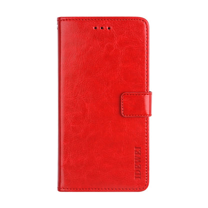 For UMIDIGI A7S idewei Crazy Horse Texture Horizontal Flip Leather Case with Holder & Card Slots & Wallet(Red) - More Brand by idewei | Online Shopping South Africa | PMC Jewellery | Buy Now Pay Later Mobicred