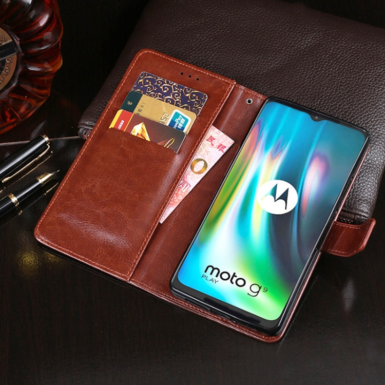 For Lenovo K12 Note idewei Crazy Horse Texture Horizontal Flip Leather Case with Holder & Card Slots & Wallet(Rose Red) - Lenovo by idewei | Online Shopping South Africa | PMC Jewellery | Buy Now Pay Later Mobicred