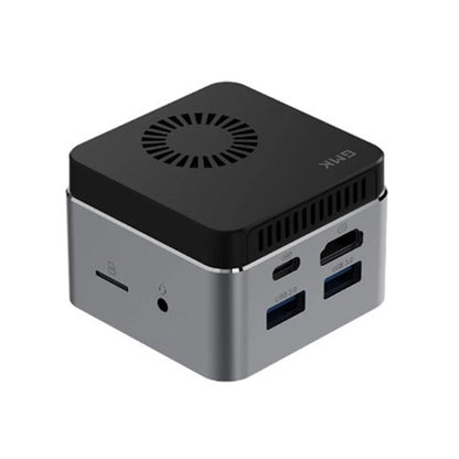 GMK NucBox Windows 10 System Mini PC, Intel Celeron J4125 Quad Core 64bit 14nm 2GHz-2.7GHz, Support WiFi & Bluetooth & RJ45, 8GB+128GB, UK Plug - Windows Mini PCs by PMC Jewellery | Online Shopping South Africa | PMC Jewellery | Buy Now Pay Later Mobicred