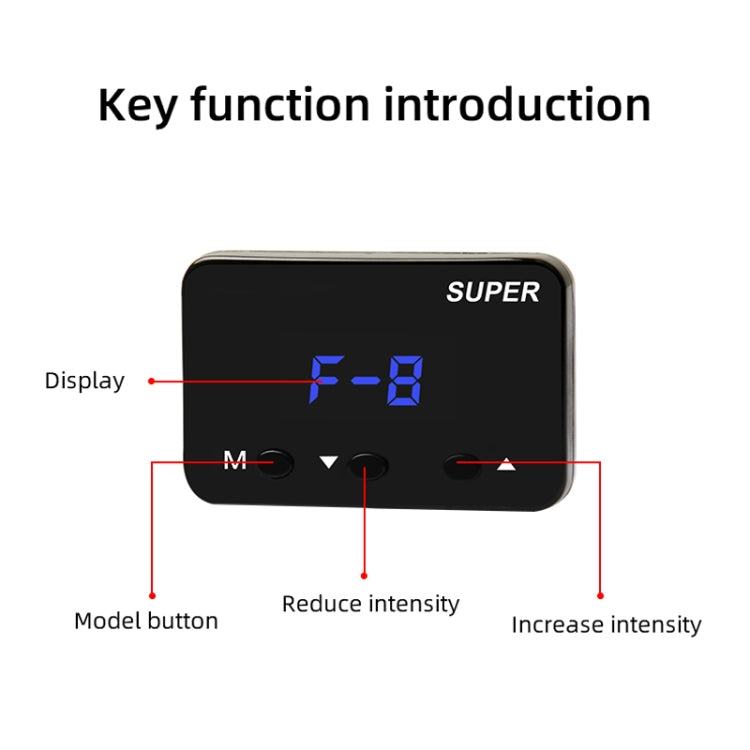 For Ford Ecosport 2013-2017 Car Potent Booster Electronic Throttle Controller - Car Modification by PMC Jewellery | Online Shopping South Africa | PMC Jewellery | Buy Now Pay Later Mobicred