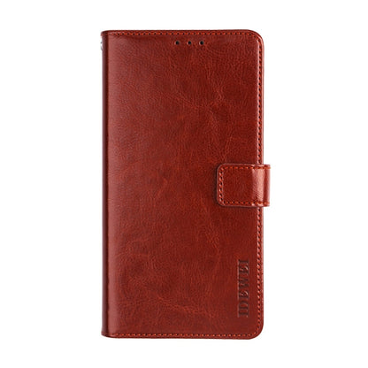 For Meizu 18 Pro idewei Crazy Horse Texture Horizontal Flip Leather Case with Holder & Card Slots & Wallet(Brown) - Meizu by idewei | Online Shopping South Africa | PMC Jewellery | Buy Now Pay Later Mobicred