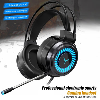 2 PCS G58 Head-Mounted Gaming Wired Headset with Microphone, Cable Length: about 2m, Color:Black Single Plug Version - Multimedia Headset by PMC Jewellery | Online Shopping South Africa | PMC Jewellery | Buy Now Pay Later Mobicred