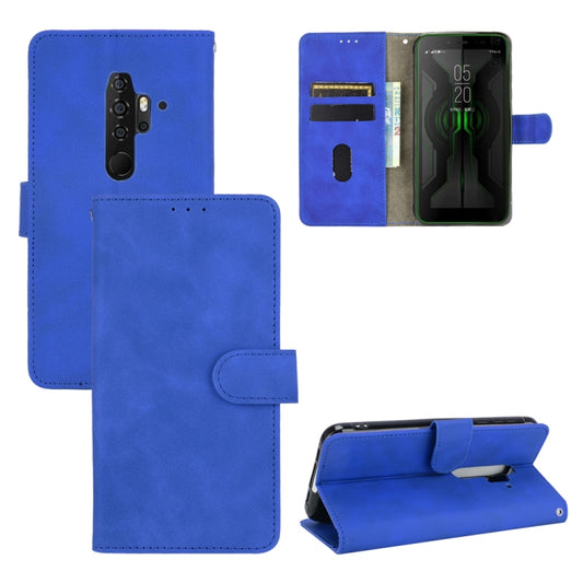 For Blackview BV6300 Pro Solid Color Skin Feel Magnetic Buckle Horizontal Flip Calf Texture PU Leather Case with Holder & Card Slots & Wallet(Blue) - More Brand by PMC Jewellery | Online Shopping South Africa | PMC Jewellery