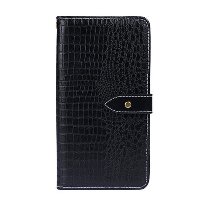 For TCL 10 5G UW idewei Crocodile Texture Horizontal Flip Leather Case with Holder & Card Slots & Wallet(Black) - More Brand by idewei | Online Shopping South Africa | PMC Jewellery | Buy Now Pay Later Mobicred