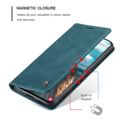 For Samsung Galaxy S21 FE CaseMe 013 Multifunctional Horizontal Flip Leather Case, with Card Slot & Holder & Wallet(Blue) - Galaxy Phone Cases by CaseMe | Online Shopping South Africa | PMC Jewellery | Buy Now Pay Later Mobicred