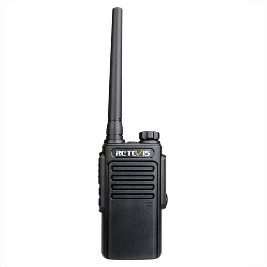 RETEVIS RT47 16CHS IP67 Waterproof FRS Two Way Radio Handheld Walkie Talkie, US Plug(Black) - Handheld Walkie Talkie by RETEVIS | Online Shopping South Africa | PMC Jewellery | Buy Now Pay Later Mobicred