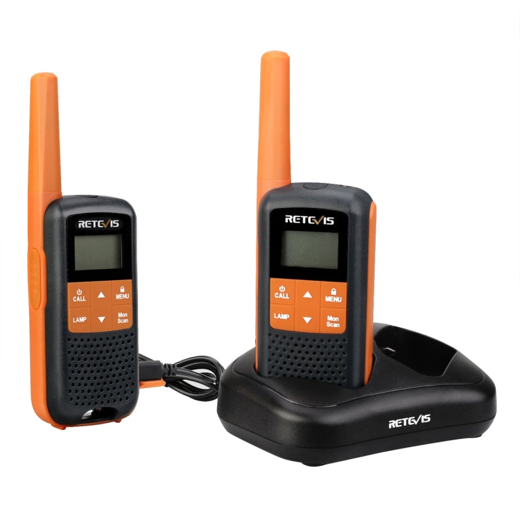 1 Pair RETEVIS RT649 PMR446 16CHS License-free Two Way Radio Handheld Walkie Talkie, EU Plug - Handheld Walkie Talkie by RETEVIS | Online Shopping South Africa | PMC Jewellery | Buy Now Pay Later Mobicred