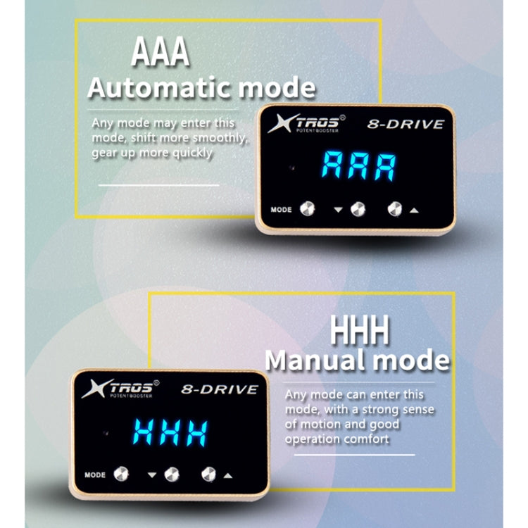 For Toyota Prado 120 2002-2009 TROS 8-Drive Potent Booster Electronic Throttle Controller Speed Booster - Car Modification by TROS | Online Shopping South Africa | PMC Jewellery | Buy Now Pay Later Mobicred