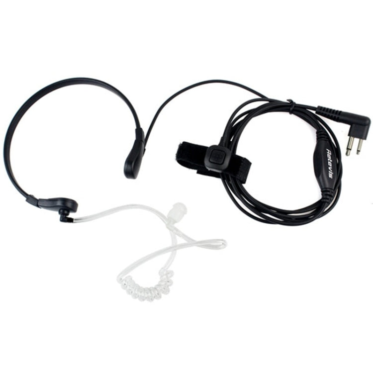 RETEVIS M Throat PTT Covert Acoustic Tube Earphone Speaker Microphone - Microphones & Headsets by RETEVIS | Online Shopping South Africa | PMC TechLife | Buy Now Pay Later Mobicred