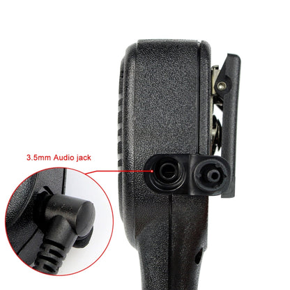 RETEVIS C9050A 2 Pin Remote Speaker Microphone for RT1/RT3/RT8/RT81 - Microphones & Headsets by RETEVIS | Online Shopping South Africa | PMC Jewellery | Buy Now Pay Later Mobicred