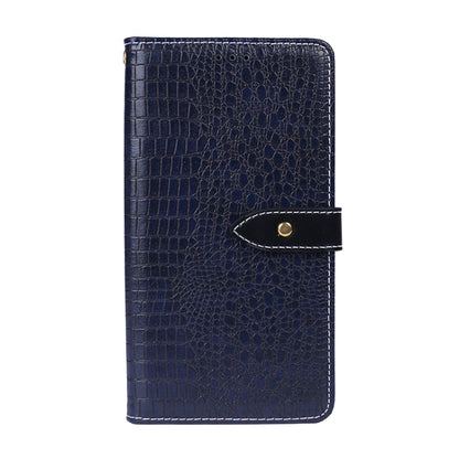 For Blackview A90 idewei Crocodile Texture Horizontal Flip Leather Case with Holder & Card Slots & Wallet(Dark Blue) - More Brand by idewei | Online Shopping South Africa | PMC Jewellery