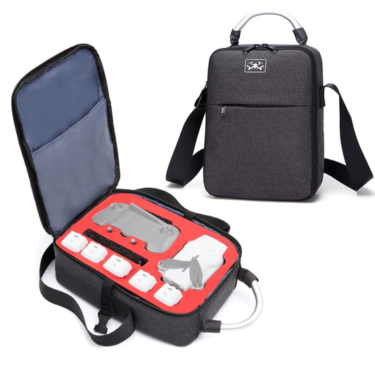 Shockproof Waterproof Single Shoulder Storage Bag Travel Carrying Cover Case Box for FIMI X8 mini(Black + Red Liner) -  by PMC Jewellery | Online Shopping South Africa | PMC Jewellery | Buy Now Pay Later Mobicred