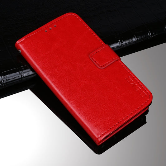 For Lenovo K13 Note idewei Crazy Horse Texture Horizontal Flip Leather Case with Holder & Card Slots & Wallet(Red) - Lenovo by idewei | Online Shopping South Africa | PMC Jewellery | Buy Now Pay Later Mobicred