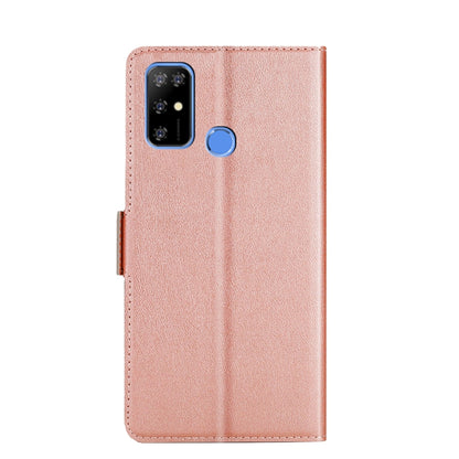 For Doogee X96 Pro Ultra-thin Voltage Side Buckle PU + TPU Horizontal Flip Leather Case with Holder & Card Slot(Rose Gold) - More Brand by PMC Jewellery | Online Shopping South Africa | PMC Jewellery | Buy Now Pay Later Mobicred