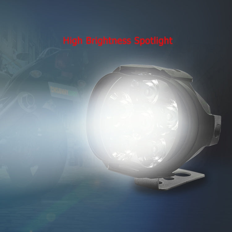 2 PCS L3C 8-85V / 16W / 5000K / 2000LM Motorcycle IP65 Waterproof External LED Spotlight - Headlights by PMC TechLife | Online Shopping South Africa | PMC TechLife | Buy Now Pay Later Mobicred