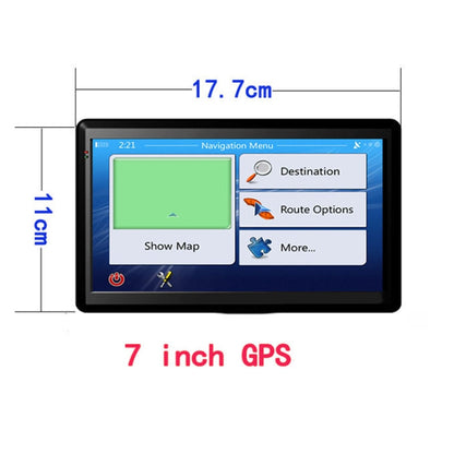 7 inch Car HD GPS Navigator 8G+128M Resistive Screen Support FM / TF Card, Specification:Australia Map - Car MP3 & MP4 & MP5 by PMC Jewellery | Online Shopping South Africa | PMC Jewellery | Buy Now Pay Later Mobicred