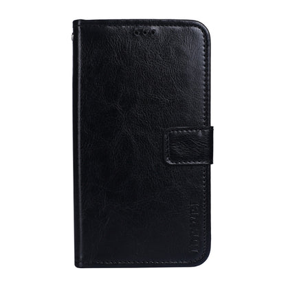 idewei Crazy Horse Texture Horizontal Flip Leather Case with Holder & Card Slots & Wallet For Oukitel C21 Pro(Black) - More Brand by idewei | Online Shopping South Africa | PMC Jewellery | Buy Now Pay Later Mobicred