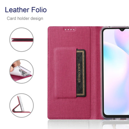 For Sharp Aquos R6 ViLi DMX Series Shockproof TPU + PU Leather Magnetic Attraction Horizontal Flip Case with Card Slot & Holder(Rose Red) - More Brand by ViLi | Online Shopping South Africa | PMC Jewellery | Buy Now Pay Later Mobicred