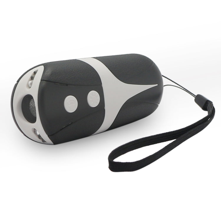 RC-534 Handheld Portable Ultrasonic Dog Repeller with LED Lights(Black + White) - Training Aids by PMC Jewellery | Online Shopping South Africa | PMC Jewellery | Buy Now Pay Later Mobicred