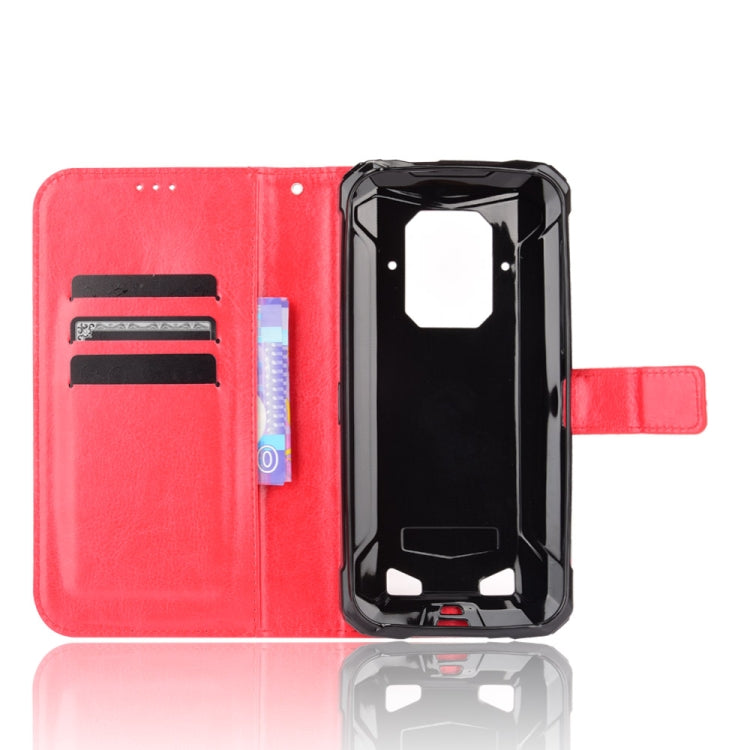 For Doogee S86 / S86 Pro Crazy Horse Texture Horizontal Flip Leather Case with Holder & Card Slots & Lanyard(Red) - More Brand by PMC Jewellery | Online Shopping South Africa | PMC Jewellery | Buy Now Pay Later Mobicred