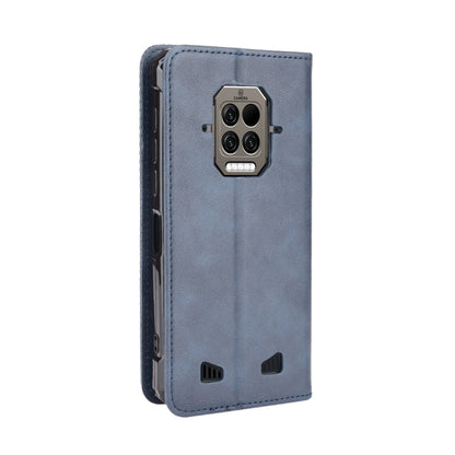 For Doogee S86 / S86 Pro Magnetic Buckle Retro Pattern Horizontal Flip Leather Case with Holder & Card Slot & Wallet(Blue) - More Brand by PMC Jewellery | Online Shopping South Africa | PMC Jewellery | Buy Now Pay Later Mobicred