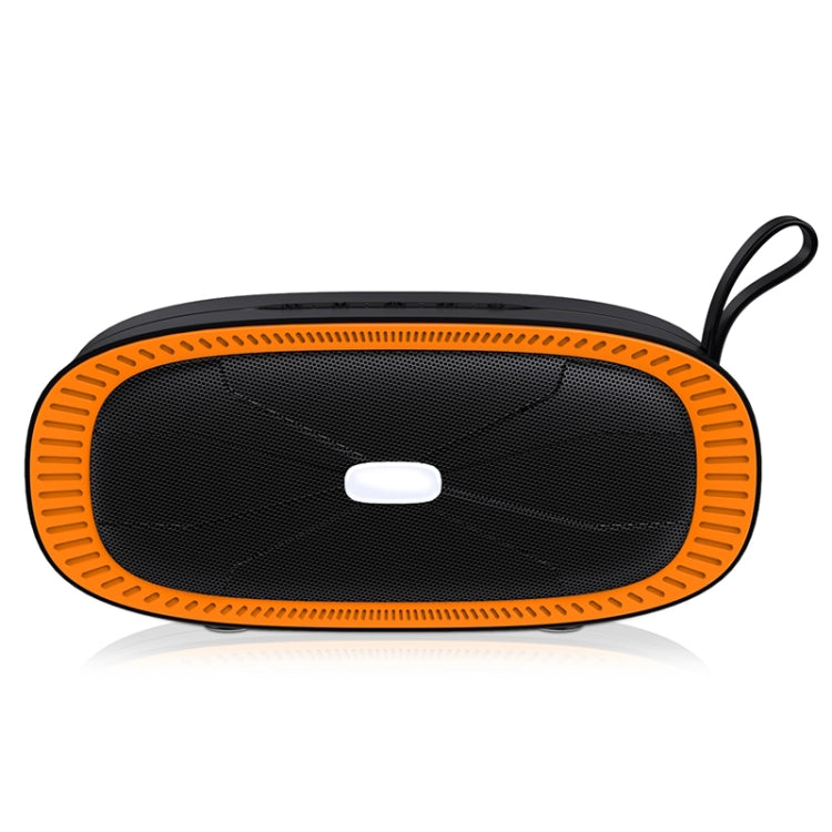 NewRixing NR-4022 TWS Two-color Bluetooth Speaker with Handle(Orange) - Desktop Speaker by NewRixing | Online Shopping South Africa | PMC Jewellery | Buy Now Pay Later Mobicred