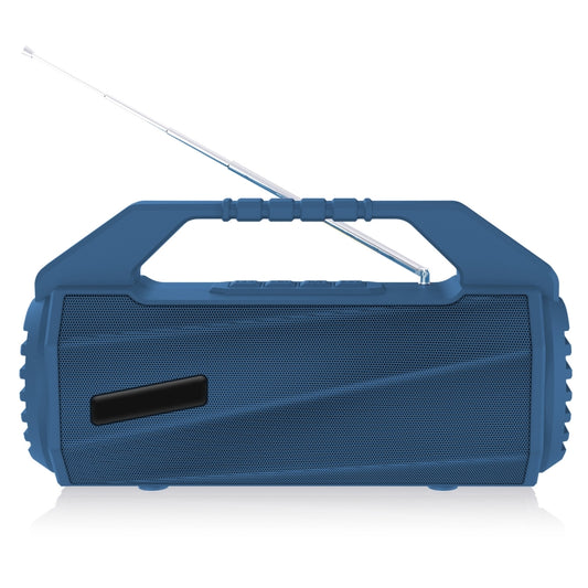 NewRixing NR-4025FM Outdoor Splash-proof Water Portable Bluetooth Speaker, Support Hands-free Call / TF Card / FM / U Disk(Blue) - Desktop Speaker by NewRixing | Online Shopping South Africa | PMC Jewellery | Buy Now Pay Later Mobicred