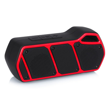 NewRixing NR-5011 Outdoor Portable Bluetooth Speakerr, Support Hands-free Call / TF Card / FM / U Disk(Red) - Desktop Speaker by NewRixing | Online Shopping South Africa | PMC Jewellery | Buy Now Pay Later Mobicred