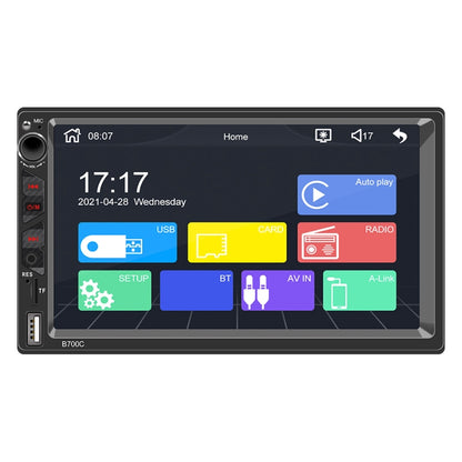 B700C HD 7 inch Universal Car MP5 Player with Wired Carplay, Support FM & Bluetooth & TF Card - Car MP3 & MP4 & MP5 by PMC Jewellery | Online Shopping South Africa | PMC Jewellery | Buy Now Pay Later Mobicred