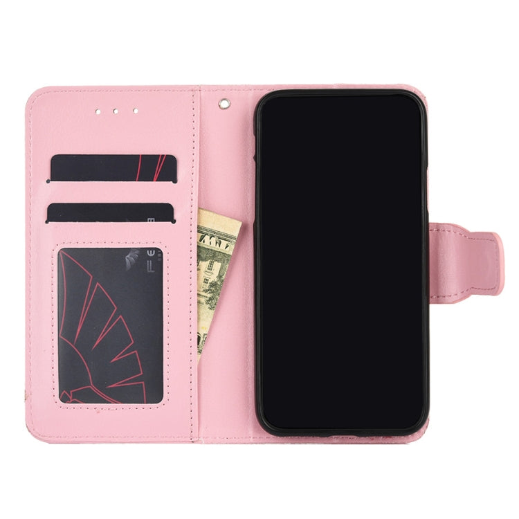 For Doogee X95 Crystal Texture Horizontal Flip Leather Case with Holder & Card Slots & Wallet(Pink) - More Brand by PMC Jewellery | Online Shopping South Africa | PMC Jewellery | Buy Now Pay Later Mobicred